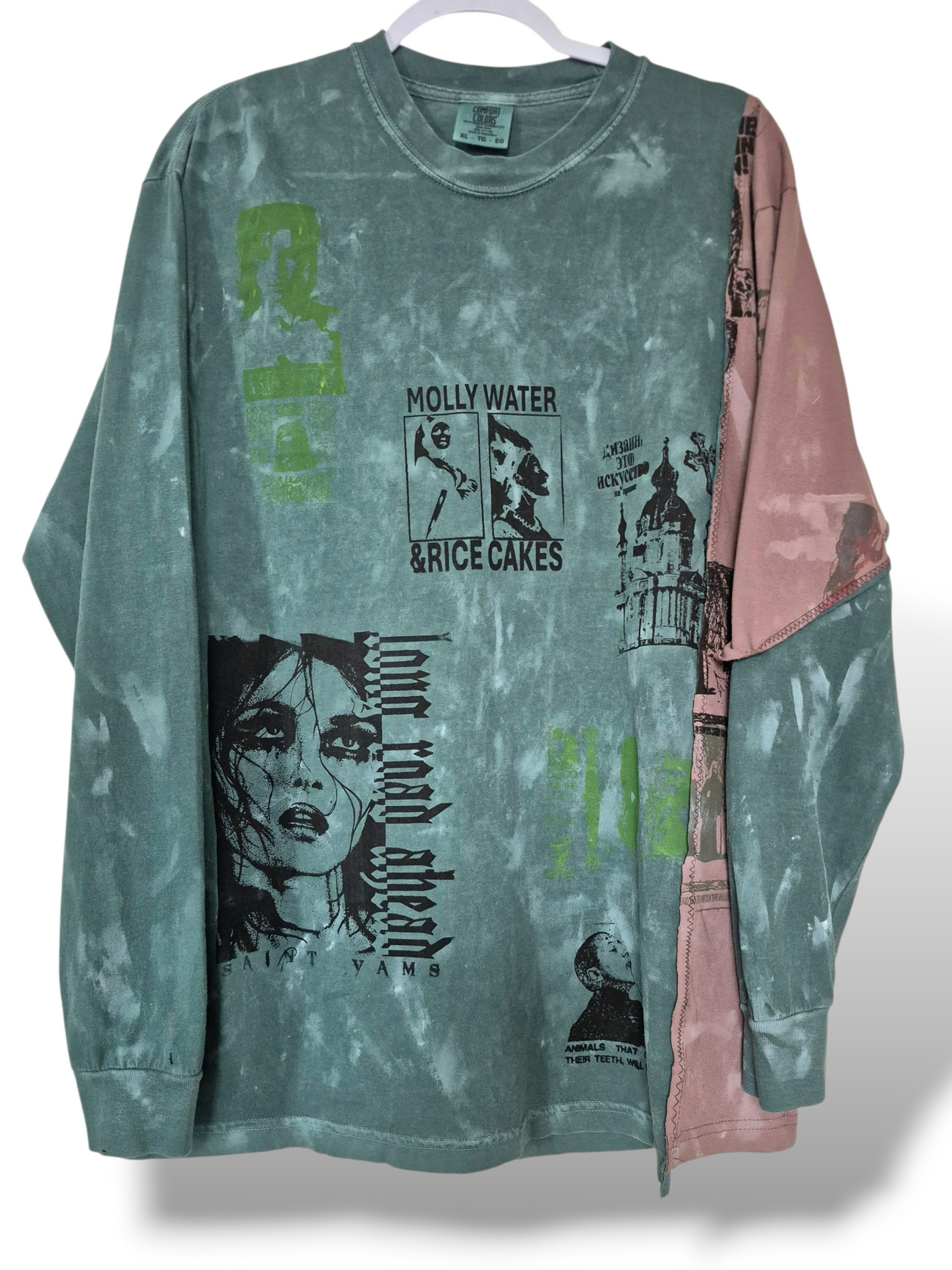 '𝘚𝘢𝘷𝘢𝘨𝘦 𝘏𝘦𝘢𝘳𝘵𝘴' Long Sleeve Shirt