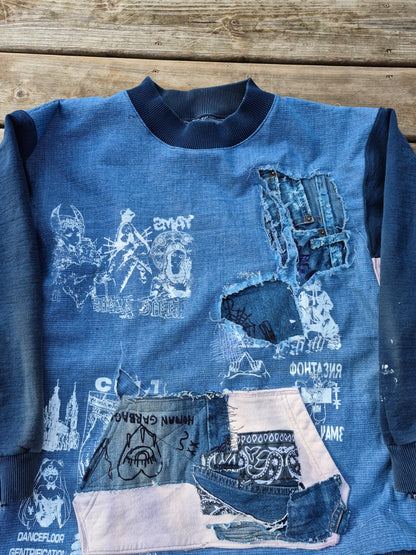 '𝘠𝘢𝘤𝘩𝘵 𝘊𝘭𝘶𝘣' Denim Anorak