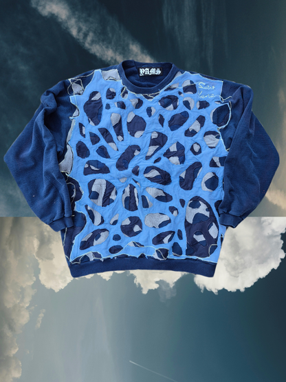 '𝘕𝘦𝘵 𝘉𝘭𝘶𝘦' Crewneck Sweater