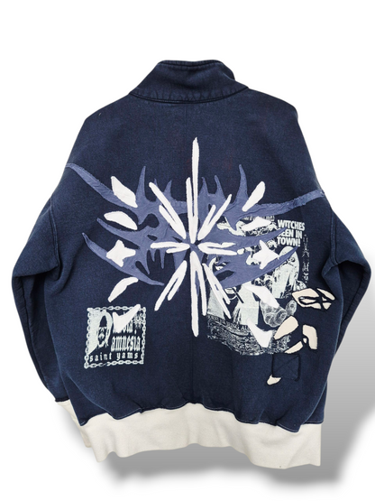 '𝘏𝘺𝘥𝘳𝘢 𝘔𝘰𝘳𝘱𝘩' Full-zip Collared Sweater