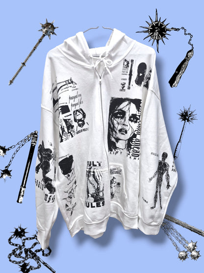 '𝘛𝘩𝘦 𝘙𝘪𝘨𝘩𝘵 𝘛𝘰 𝘉𝘦𝘢𝘳 𝘈 𝘎𝘪𝘢𝘯𝘵 𝘚𝘱𝘪𝘬𝘦𝘺 𝘉𝘢𝘭𝘭' Zip-up Hoodie