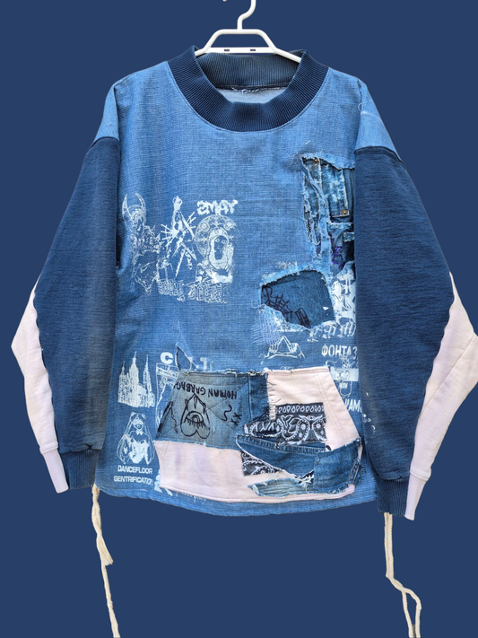 '𝘠𝘢𝘤𝘩𝘵 𝘊𝘭𝘶𝘣' Denim Anorak