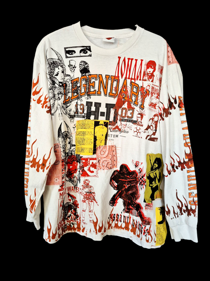 '𝘚𝘬𝘺 𝘸𝘪𝘵𝘩 𝘙𝘶𝘯𝘯𝘪𝘯𝘨 𝘊𝘰𝘭𝘰𝘳𝘴' Long Sleeve Tee