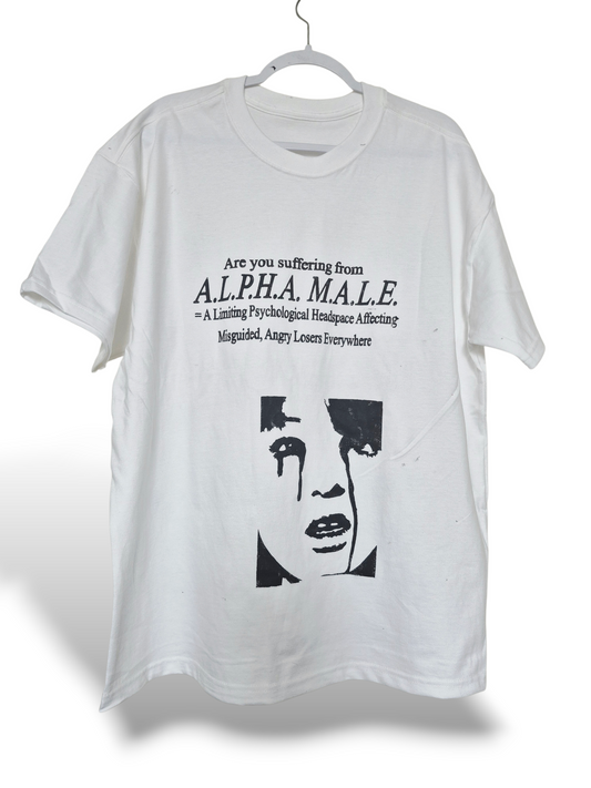 '𝘈𝘭𝘱𝘩𝘢 𝘔𝘢𝘭𝘦 𝘈𝘸𝘢𝘳𝘦𝘯𝘦𝘴𝘴' Tee