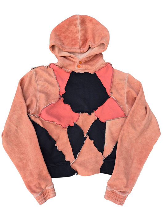 'Tropicana Peach Splash' Hoodie