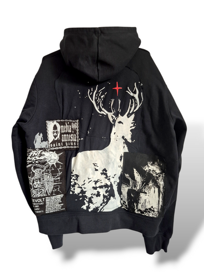 '𝘉𝘭𝘰𝘰𝘥 𝘔𝘦𝘳𝘪𝘥𝘪𝘢𝘯' Quarter-zip Hoodie