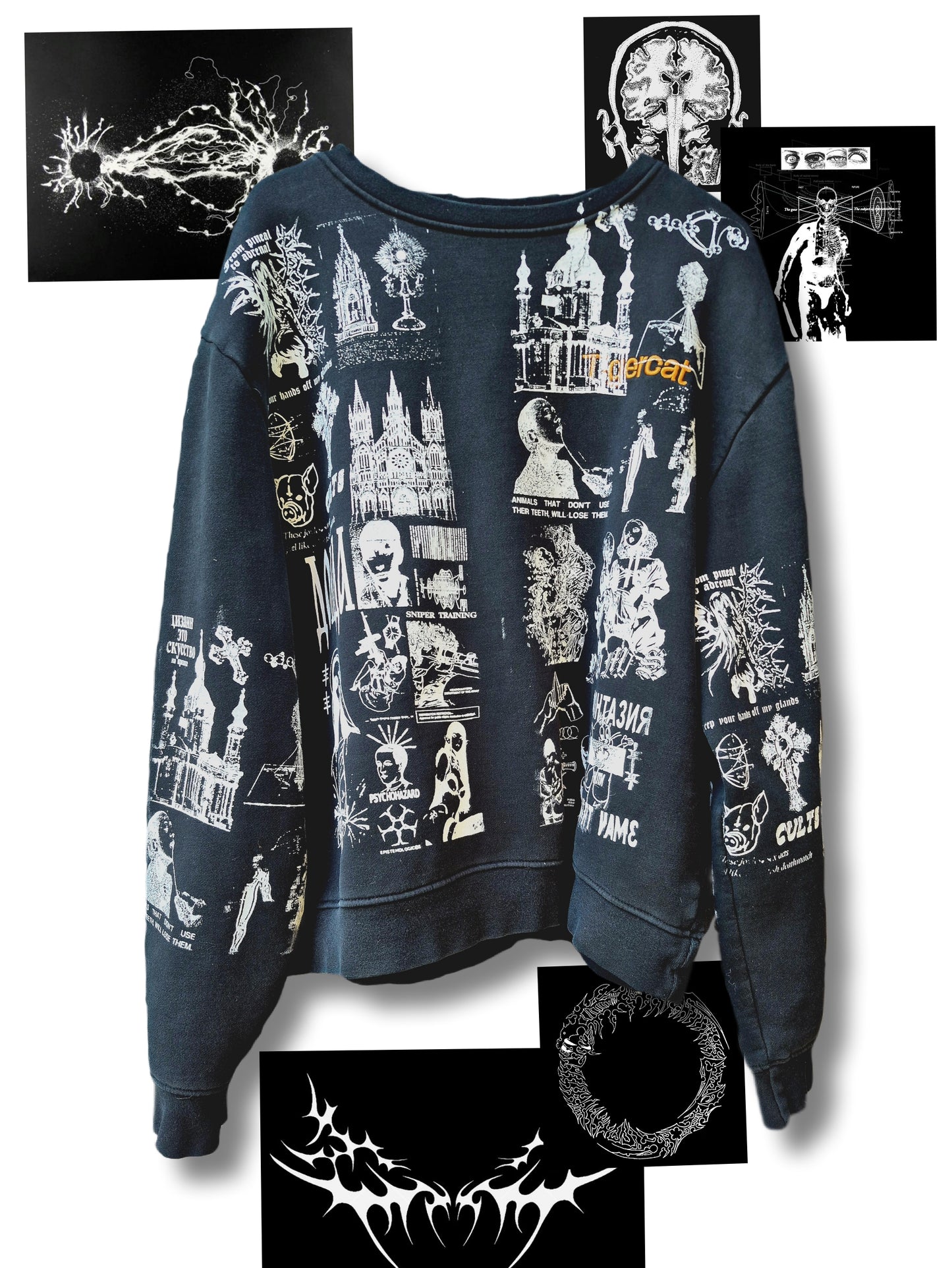 '𝘔𝘢𝘭𝘭 𝘎𝘰𝘵𝘩' Crewneck Sweater