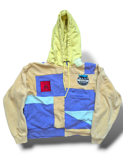 '𝘔𝘢𝘶𝘪 𝘞𝘰𝘸𝘪𝘦' Patchwork Hoodie