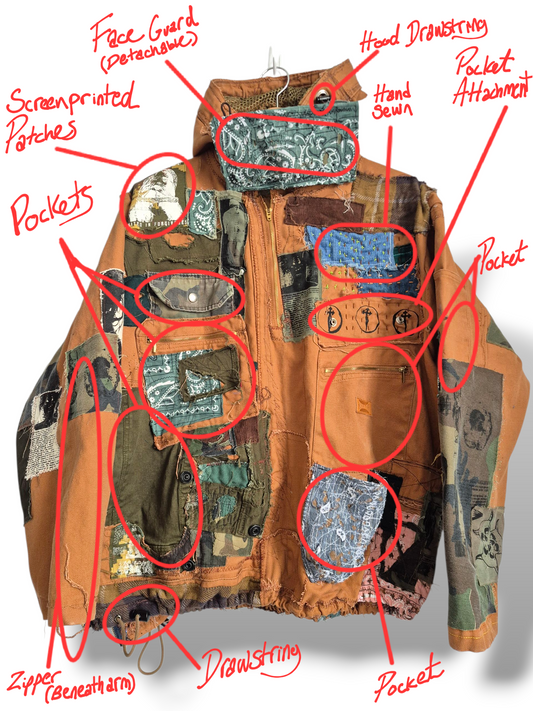 Bohemian Warfare Canvas Anorak