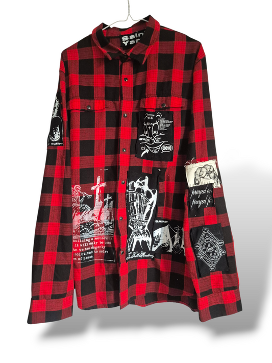 '𝘌𝘯𝘧𝘢𝘯𝘵𝘴 𝘗𝘢𝘶𝘷𝘳𝘦𝘴 𝘉𝘳𝘪𝘴é𝘴' Flannel