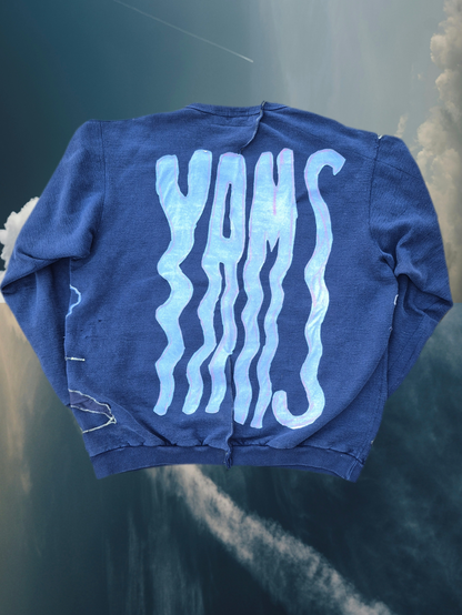 '𝘕𝘦𝘵 𝘉𝘭𝘶𝘦' Crewneck Sweater