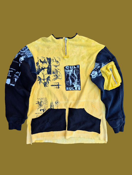 '𝘊𝘶𝘭𝘵 𝘙𝘶𝘭𝘦𝘴' Quarter-zip Sweater