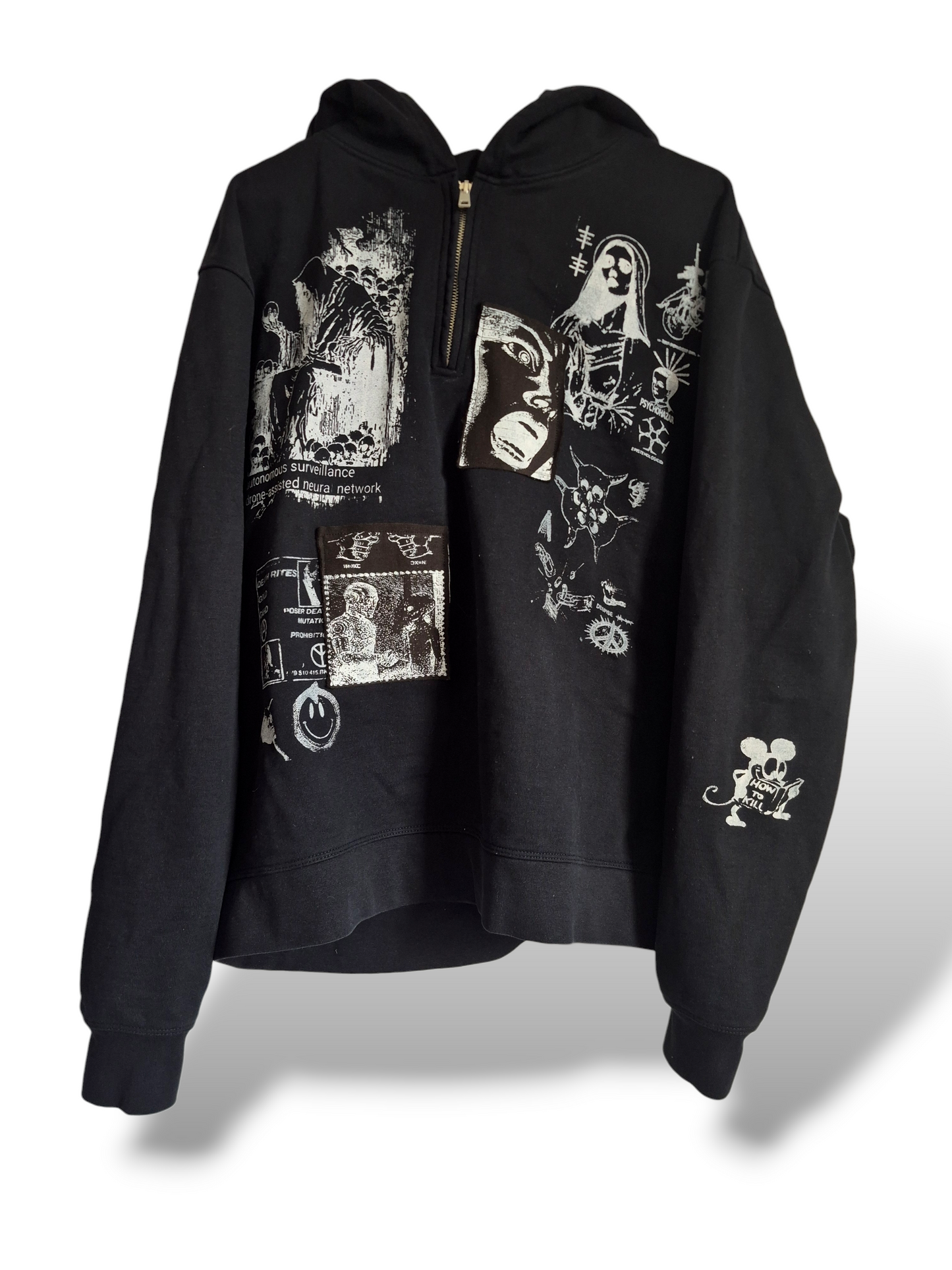 '𝘉𝘭𝘰𝘰𝘥 𝘔𝘦𝘳𝘪𝘥𝘪𝘢𝘯' Quarter-zip Hoodie