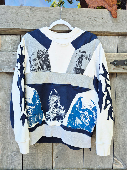 '𝘛𝘦𝘤𝘩𝘯𝘰 𝘍𝘦𝘶𝘥' Crewneck Sweater