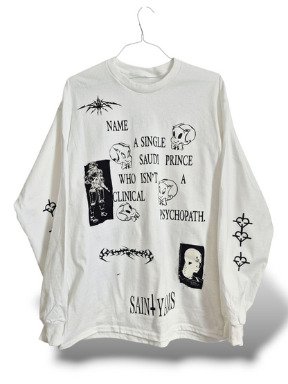 '𝘊𝘭𝘪𝘯𝘪𝘤𝘢𝘭 𝘗𝘴𝘺𝘤𝘩𝘰𝘱𝘢𝘵𝘩' Long Sleeve Shirt