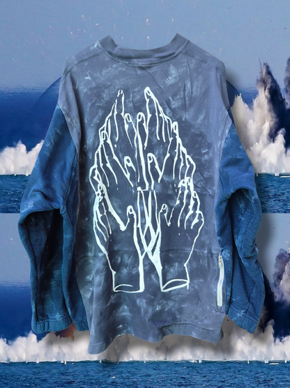 '𝘕𝘢𝘷𝘦𝘭 𝘈𝘱𝘦' Crewneck Sweater