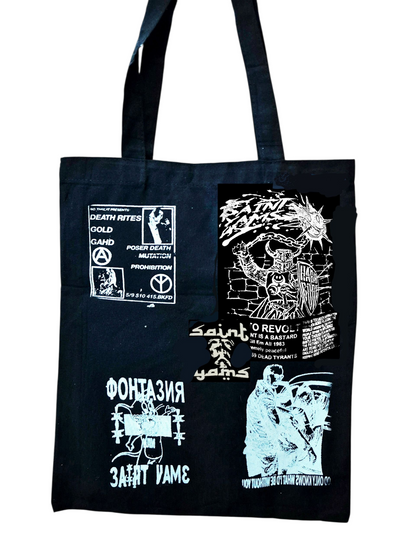Black Canvas Tote Bags