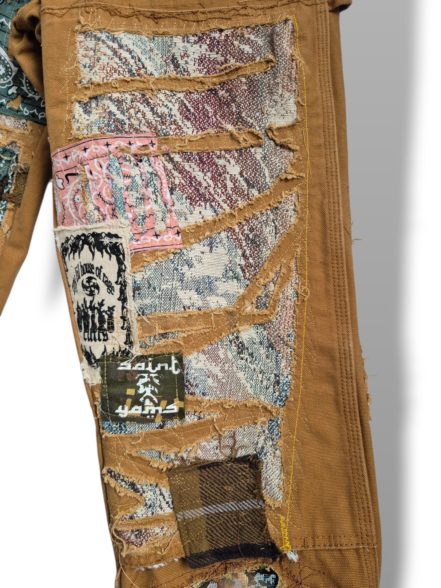 '𝘚𝘪𝘮𝘶𝘭𝘢𝘵𝘦𝘥 𝘖𝘢𝘴𝘪𝘴' Double-knee Cargo Pants