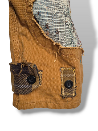 '𝘚𝘪𝘮𝘶𝘭𝘢𝘵𝘦𝘥 𝘖𝘢𝘴𝘪𝘴' Double-knee Cargo Pants