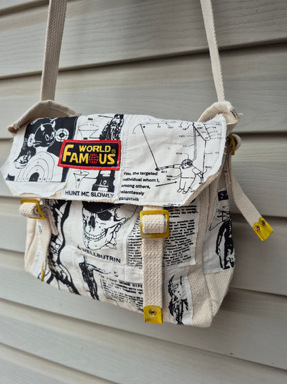 '𝘎𝘳𝘢𝘷𝘺 𝘛𝘳𝘢𝘪𝘯' Patchwork Satchel Bag