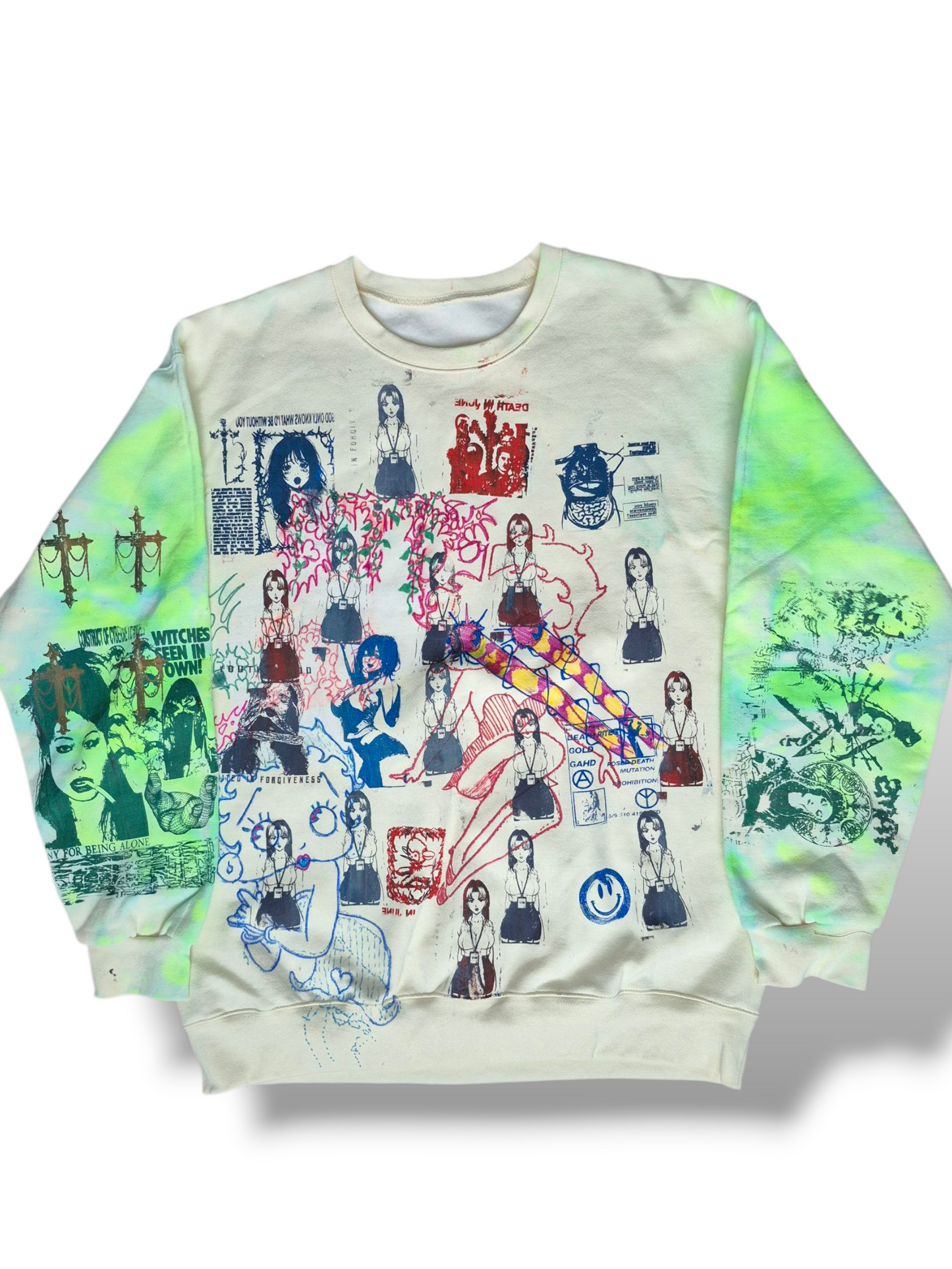 '𝘓𝘢𝘴𝘦𝘳 𝘉𝘦𝘢𝘮 𝘉𝘦𝘵𝘵𝘺' Crewneck Sweater