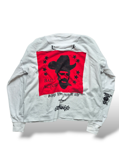 '𝘍𝘳𝘢𝘪𝘭 𝘊𝘰𝘮𝘱𝘰𝘴𝘶𝘳𝘦' Reconstructed Long Sleeve Shirt