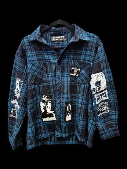 '𝘝𝘪𝘰𝘭𝘦𝘯𝘤𝘦 & 𝘝𝘢𝘭𝘰𝘳' Flannel Shirt