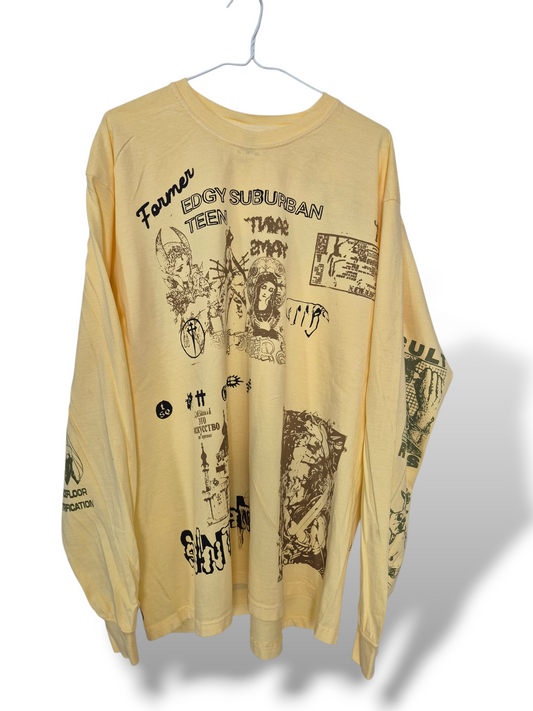 '𝘍𝘰𝘳𝘮𝘦𝘳 𝘌𝘥𝘨𝘺 𝘚𝘶𝘣𝘶𝘳𝘣𝘢𝘯 𝘛𝘦𝘦𝘯' Long Sleeve Shirt