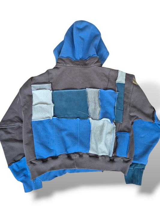 '𝘊𝘳𝘺𝘪𝘯𝘨 𝘢𝘵 𝘵𝘩𝘦 𝘗𝘢𝘳𝘵𝘺' Patchwork Hoodie