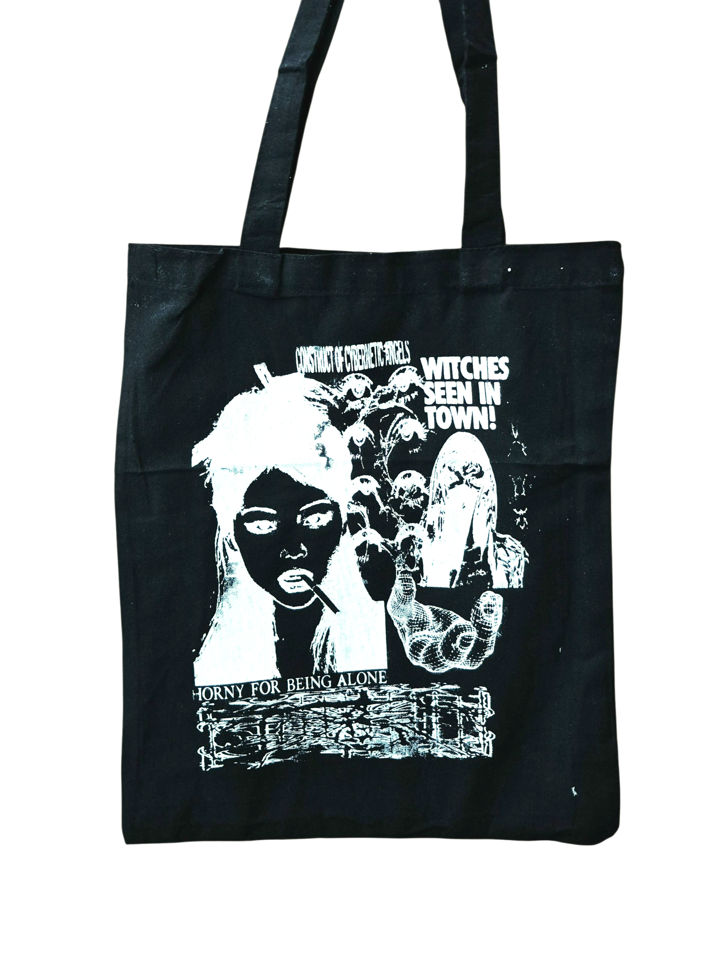 Black Canvas Tote Bags