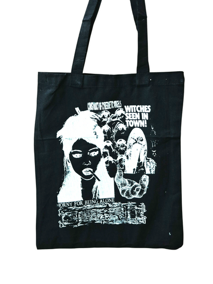 Black Canvas Tote Bags