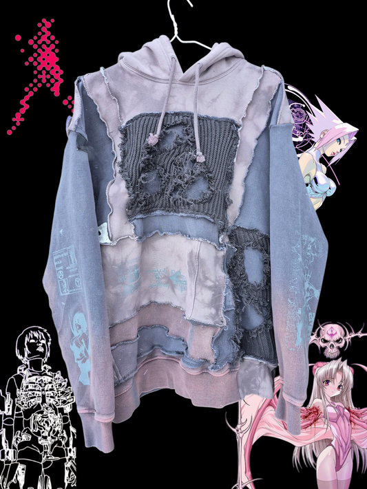 '𝘚𝘵𝘢𝘳𝘥𝘶𝘴𝘵𝘦𝘳' Patchwork Hoodie