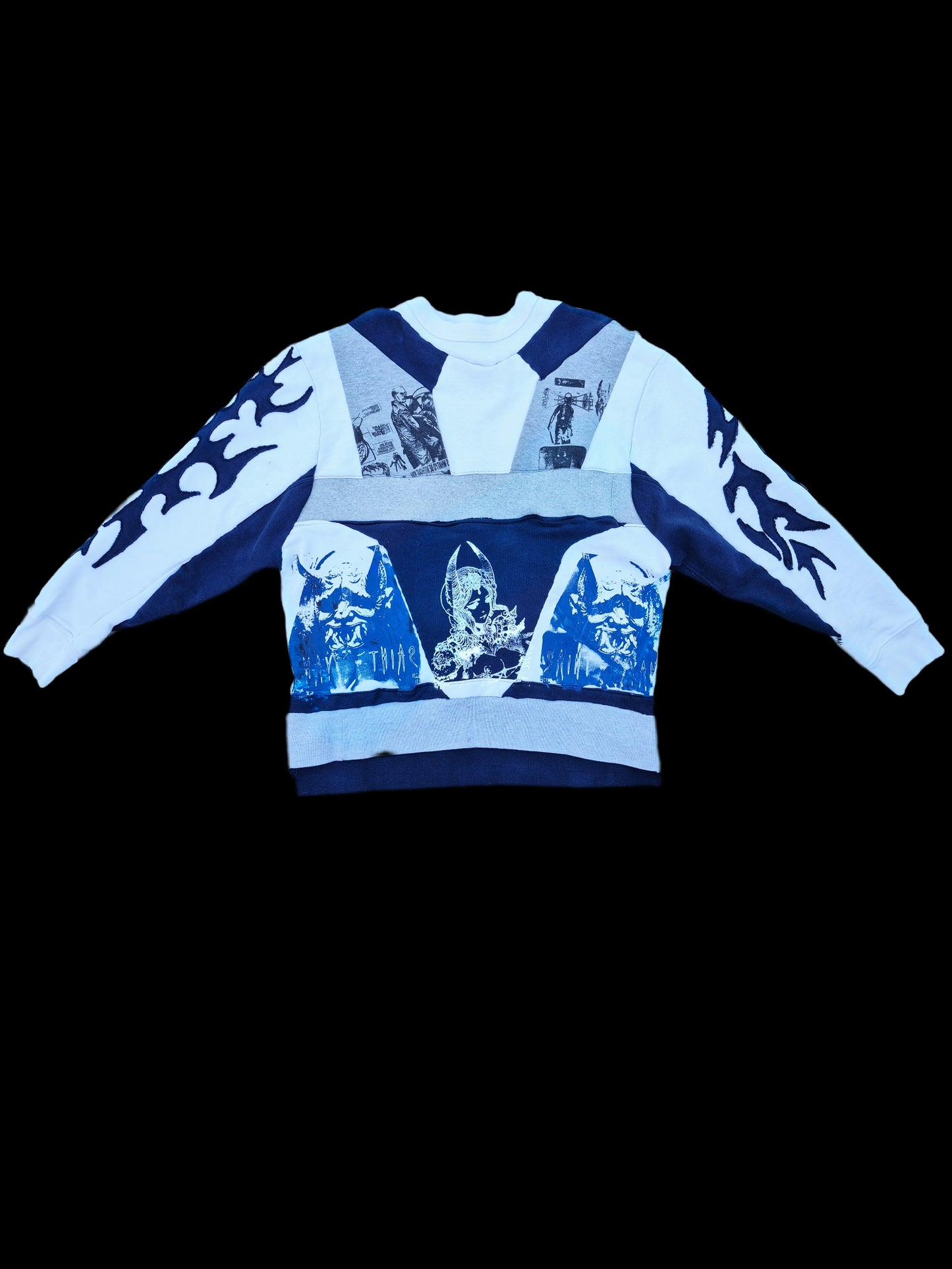 '𝘛𝘦𝘤𝘩𝘯𝘰 𝘍𝘦𝘶𝘥𝘢𝘭𝘪𝘴𝘮' Crewneck Sweater