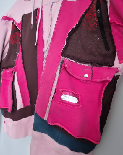 '𝘉𝘢𝘳𝘣𝘪𝘦'𝘴 𝘋𝘳𝘦𝘢𝘮' Patchwork Hoodie