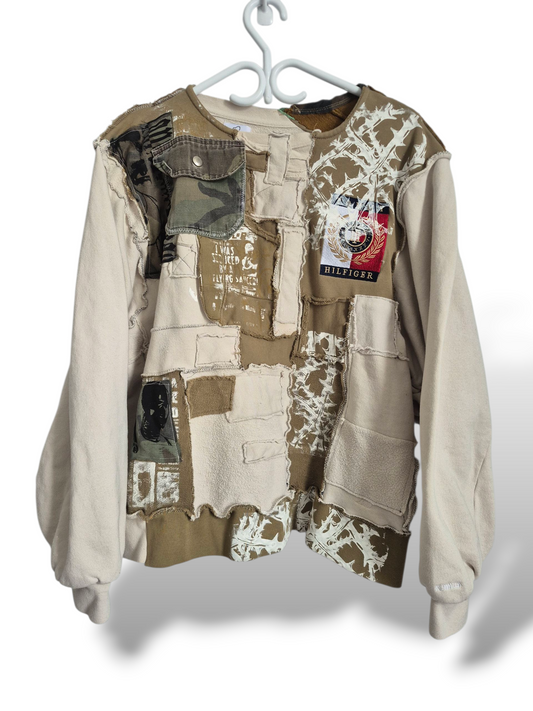 '𝘗𝘪𝘦𝘤𝘦𝘴 𝘰𝘧 𝘎𝘳𝘪𝘦𝘧' Patchwork Sweater