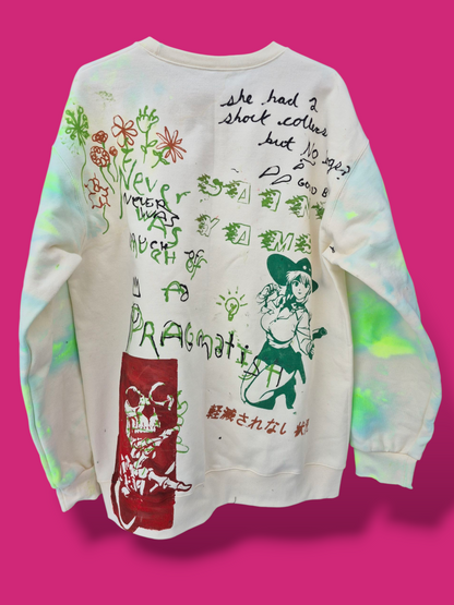 '𝘈𝘯𝘪𝘮𝘦 𝘈𝘯𝘰𝘯𝘺𝘮𝘰𝘶𝘴' Crewneck Sweater