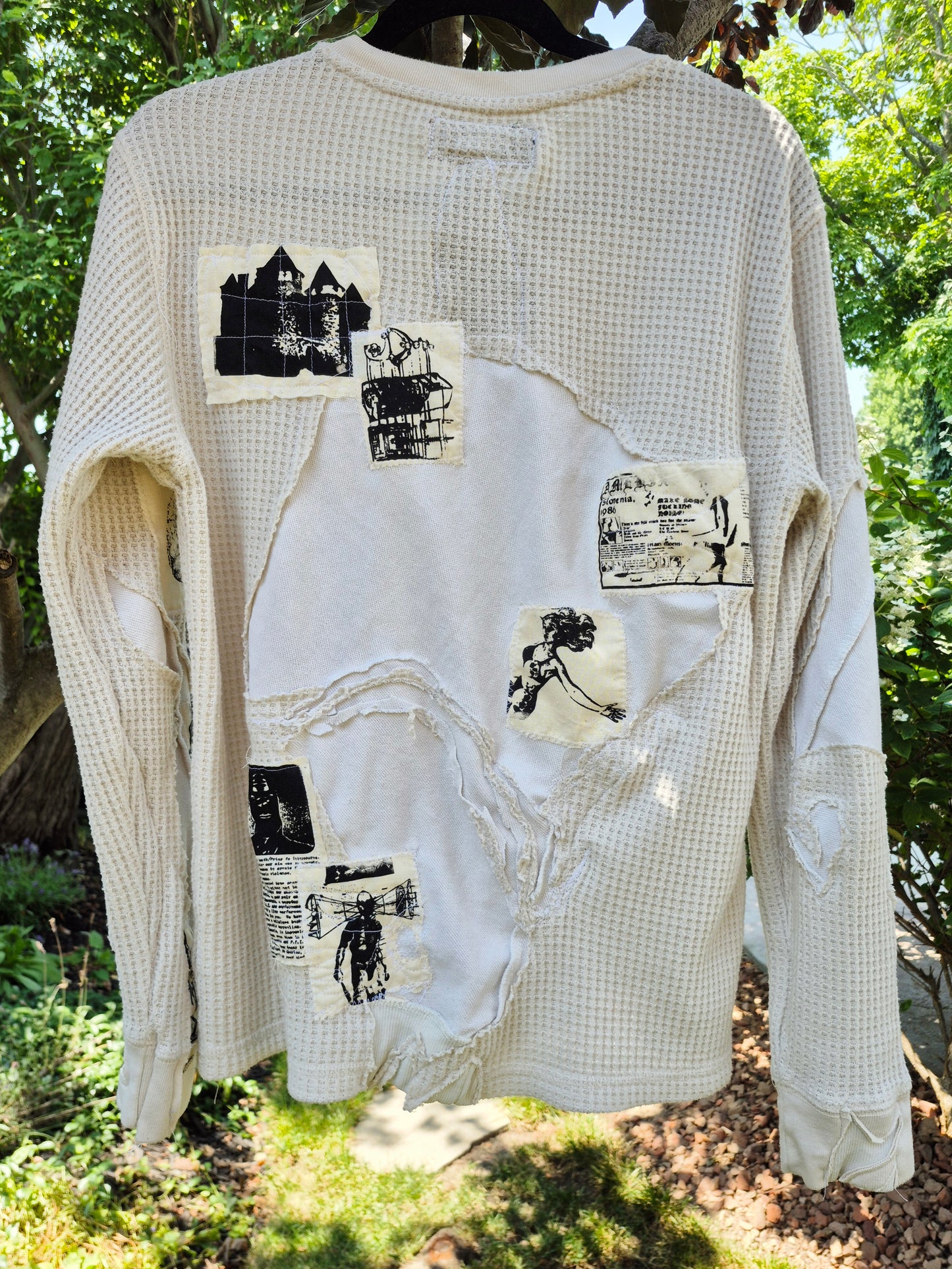 '𝘙𝘪𝘱 𝘊𝘳𝘦𝘢𝘮' Waffle Knit Henley