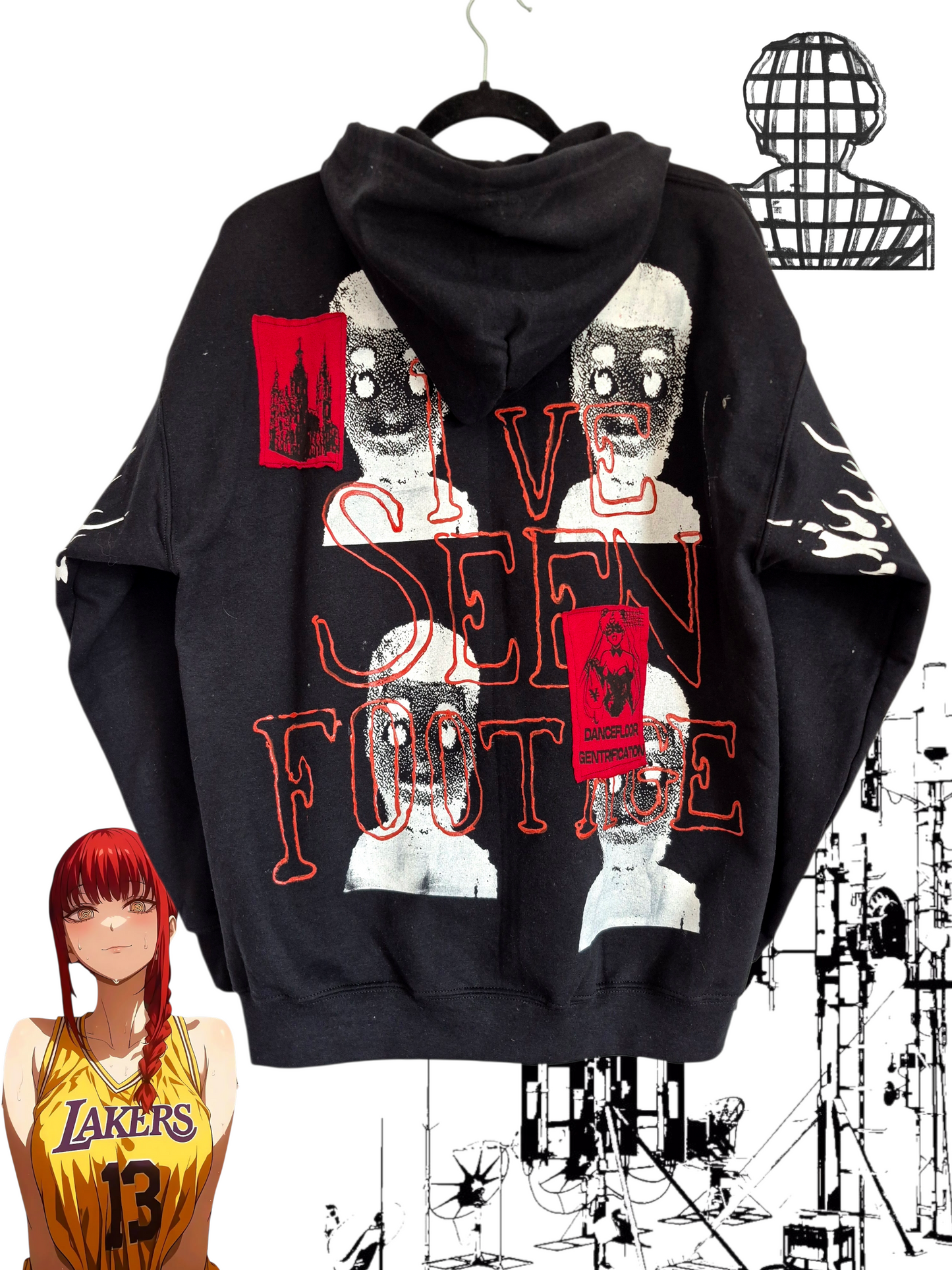 '𝘌𝘺𝘦𝘴 𝘞𝘪𝘥𝘦 𝘚𝘩𝘶𝘵' Zip-up Hoodie
