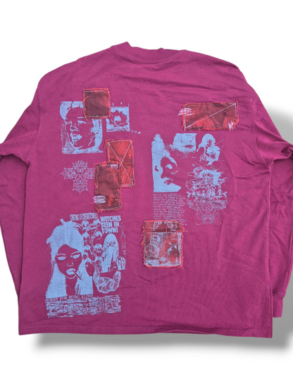 '𝘛𝘩𝘢𝘯𝘰𝘴 𝘷𝘴 𝘙𝘰𝘴𝘴 𝘧𝘳𝘰𝘮 𝘍𝘳𝘪𝘦𝘯𝘥𝘴' Long Sleeve Tee