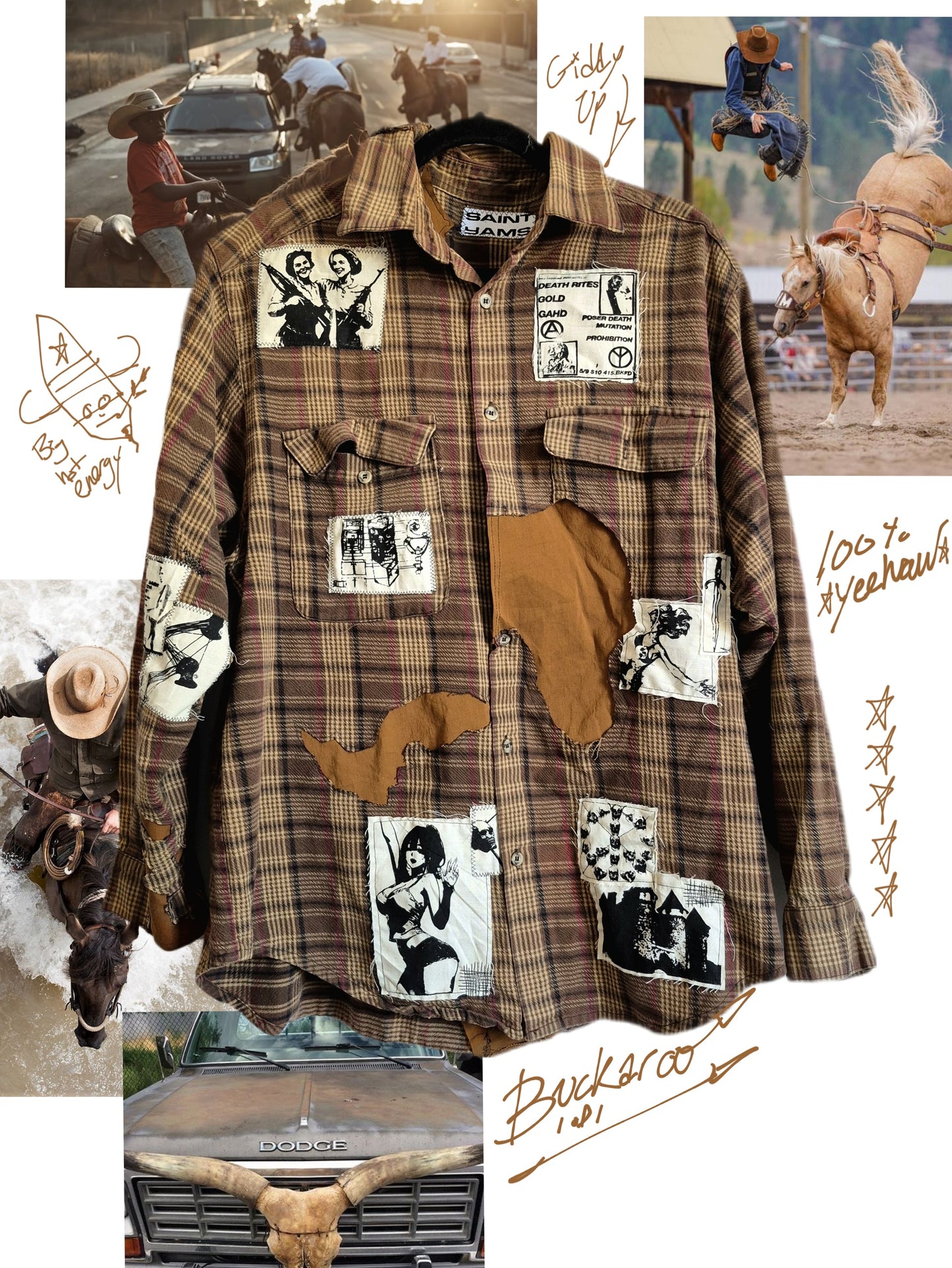 '𝘉𝘶𝘤𝘬𝘢𝘳𝘰𝘰' Flannel Shirt