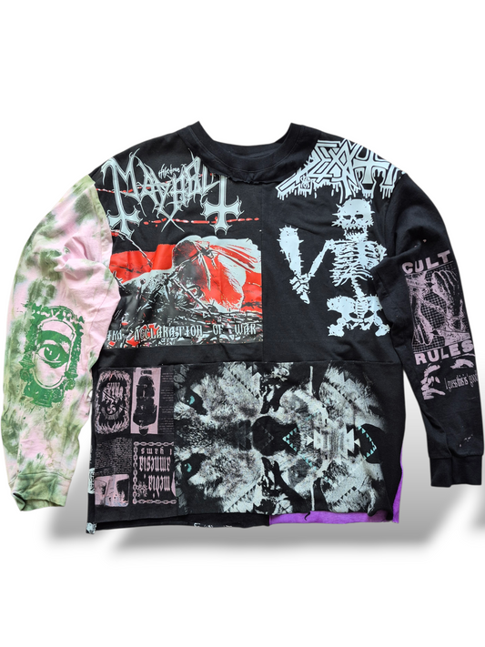 '𝘌𝘢𝘳 𝘋𝘳𝘶𝘮 𝘚𝘮𝘢𝘤𝘬𝘦𝘳' Long Sleeve Shirt