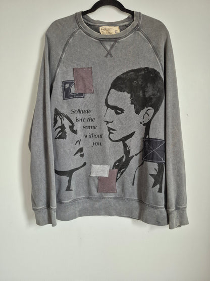 '𝘚𝘰𝘭𝘪𝘵𝘶𝘥𝘦 𝘪𝘴𝘯'𝘵 𝘵𝘩𝘦 𝘴𝘢𝘮𝘦 𝘸𝘪𝘵𝘩𝘰𝘶𝘵 𝘺𝘰𝘶' Crewneck Sweater