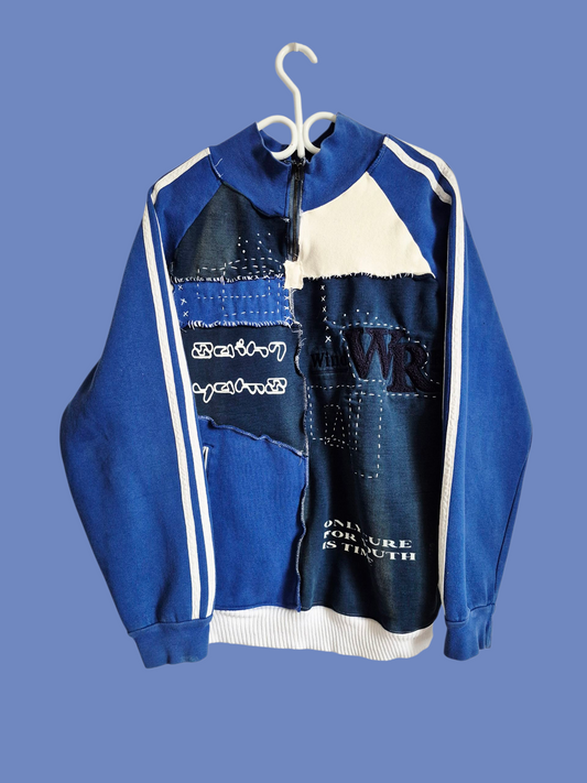 '𝘓𝘪𝘲𝘶𝘪𝘥 𝘉𝘳𝘪𝘤𝘬𝘴' Quarter-zip Sweater