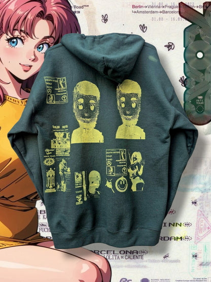 '𝘞𝘢𝘭𝘭𝘦𝘥 𝘎𝘢𝘳𝘥𝘦𝘯' Zip-up Hoodie