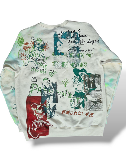 '𝘓𝘢𝘴𝘦𝘳 𝘉𝘦𝘢𝘮 𝘉𝘦𝘵𝘵𝘺' Crewneck Sweater