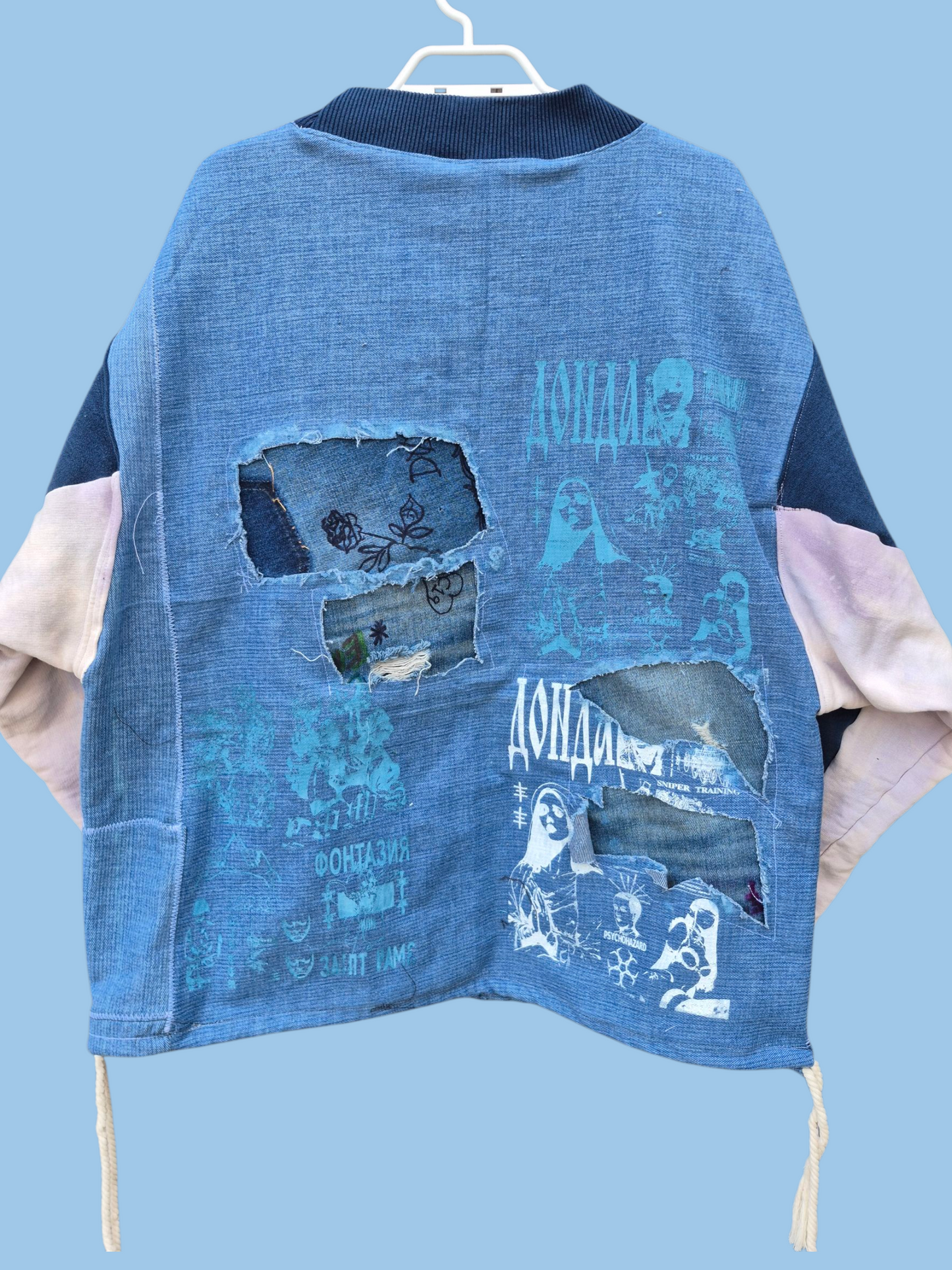 '𝘠𝘢𝘤𝘩𝘵 𝘊𝘭𝘶𝘣' Denim Anorak