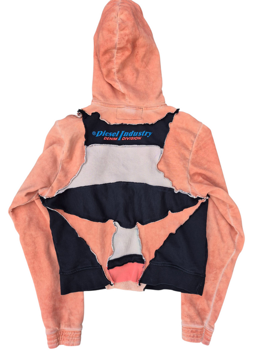 'Tropicana Peach Splash' Hoodie