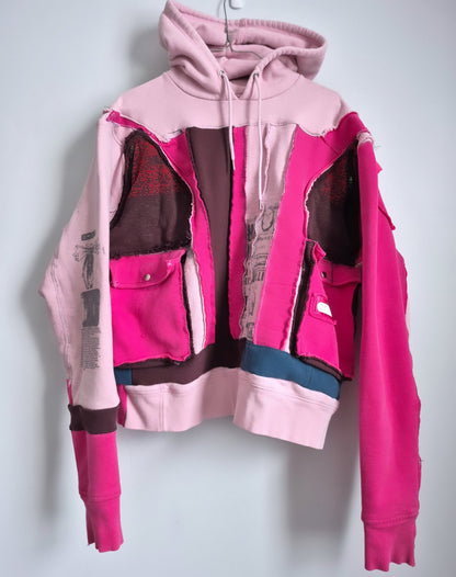 '𝘉𝘢𝘳𝘣𝘪𝘦'𝘴 𝘋𝘳𝘦𝘢𝘮' Patchwork Hoodie