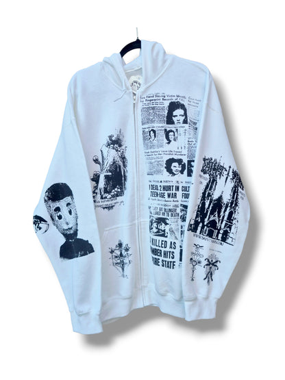 '𝘛𝘳𝘪𝘨𝘨𝘦𝘳 𝘏𝘢𝘱𝘱𝘺' Zip-up Hoodie